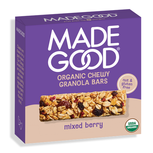 Mixed Berry Granola Bars