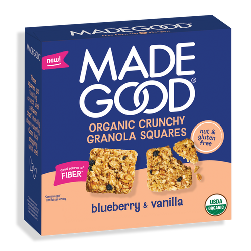Crunchy Granola Squares - Blueberry & Vanilla