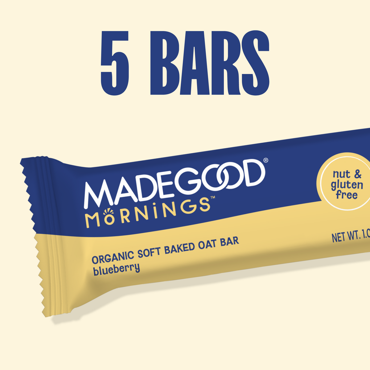 Mornings Blueberry Soft Baked Bars