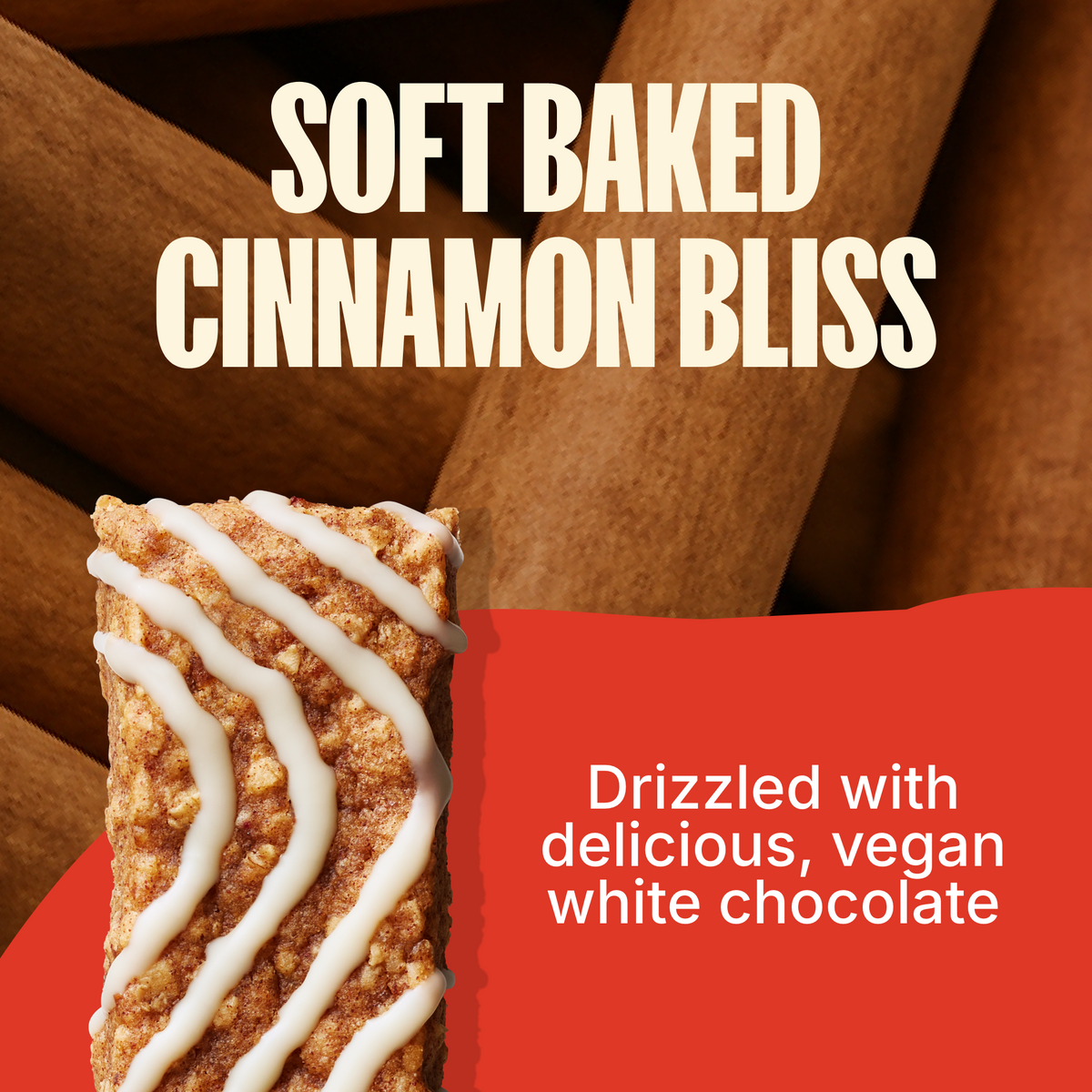 Mornings Cinnamon Bun Soft Baked Bars