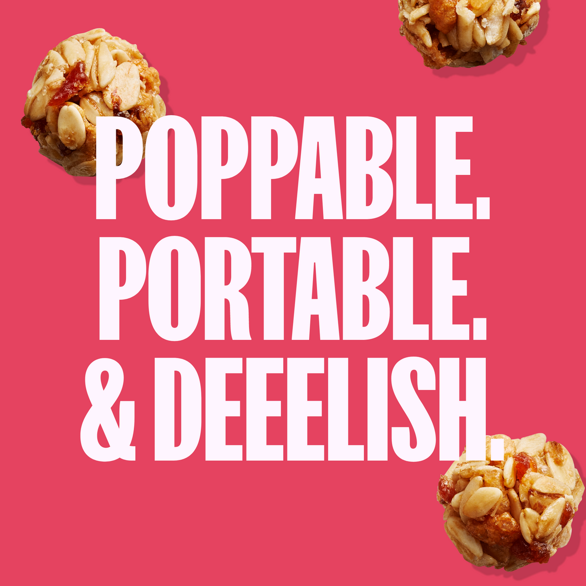 Strawberry Granola Bites