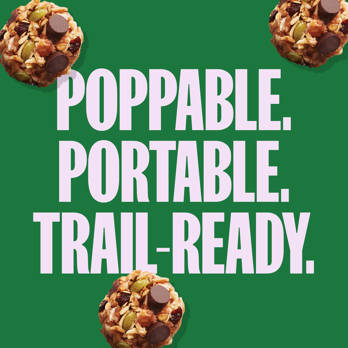 Trail Mix Granola Bites
