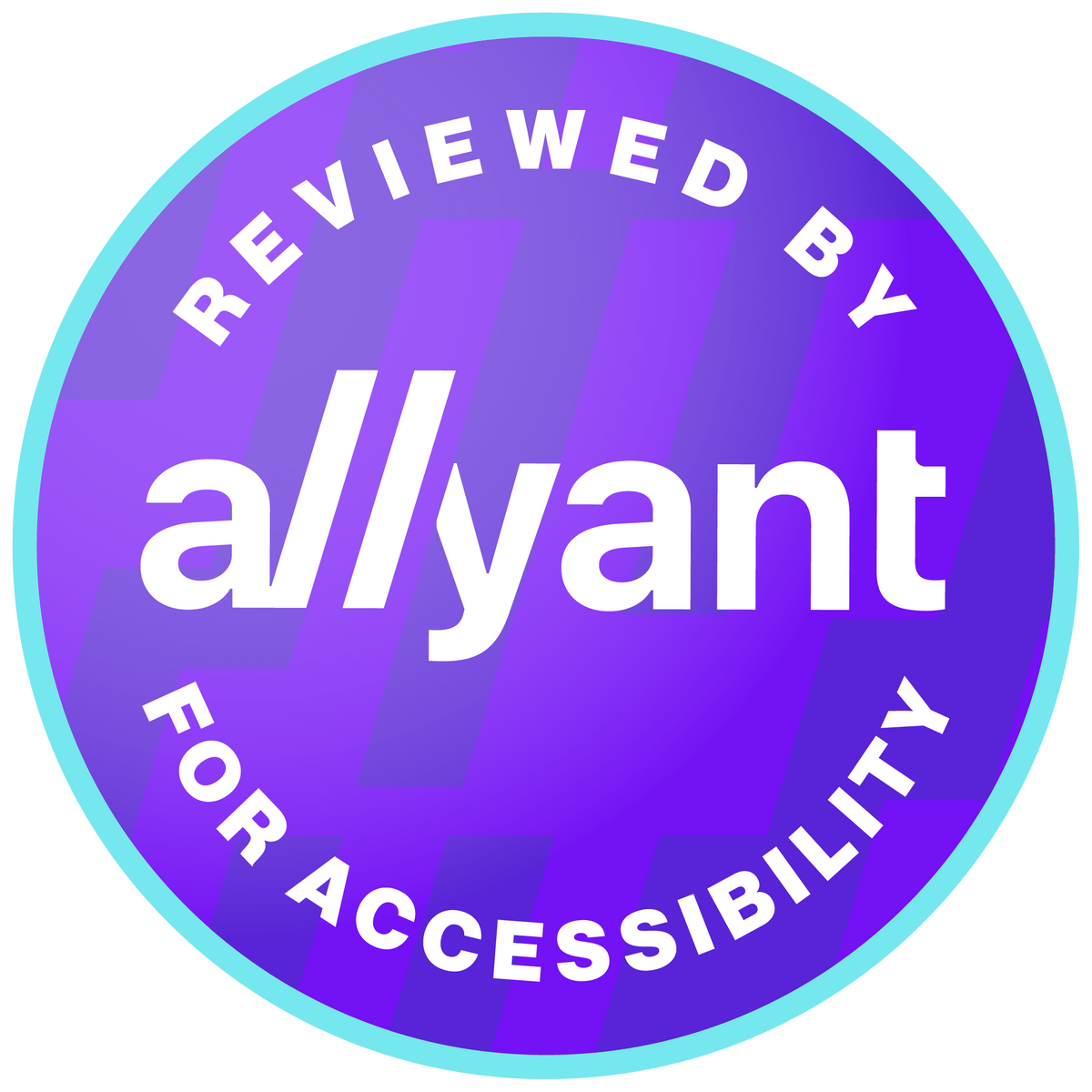 Reviewed by Allyant for Accessibility Badge